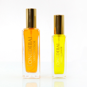 20ml 30ml 50ml Clear Square Female <b>Perfume</b> Glass <b>Bottle</b> with Ring-Pull Lid Empty for Custom <b>Perfume</b> <b>Bottle</b> - Product Image 3