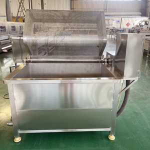 Industrial Automatic Basket Tilting Type Almond Yam Blanching Machine for Oyster - Product Image 2