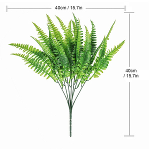 Nouveauté 2023 : Mini-buissons artificiels en céramique blanche pour décoration intérieure, fausse herbe et plantes artificielles - Product Image 3