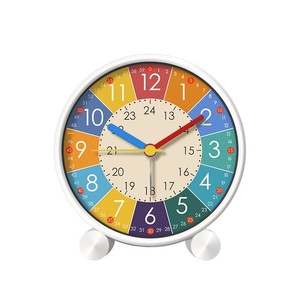 Reloj Despertador <span class=keywords><strong>de</strong></span> Escritorio Silencioso con Diseño <span class=keywords><strong>de</strong></span> Dibujos Animados para Estudiantes, Reloj Despertador para Niños para Dormitorio, Sala <span class=keywords><strong>de</strong></span> Estar, Relojes Digitales y Analógicos - Product Image 1