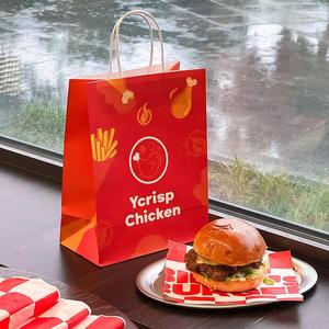 Custom Printed Biodegradable Waterproof Food Grade PE Coated Grease Proof Recyclable Eco-Friendly Sandwich <b>Burger</b> <b>Wrapping</b> <b>Paper</b> - Product Image 4