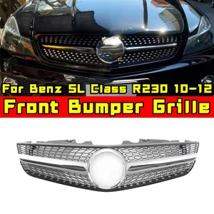 Kit de Carrocería Estilo Star Black para Mercedes Benz Clase SL R230 2010-2012, Parrilla Delantera para Auto, Rejillas de Carreras - Product Image 1