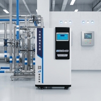 Générateur d'hypochlorite de sodium MMO à électrode en titane avec boîte de vitesses moteur |   Électrolyseur de saumure à concentration de sécurité de 0,8 %, 500 L/heure