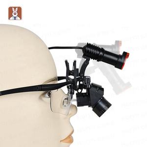 45 ° Chirurgische Tandheelkundige Loepen 4x-6x Verstelbare <span class=keywords><strong>Focus</strong></span> Vergrotende Loepen Met Draadloze Led Koplamp 5W Tandheelkundige Binoculaire Loepen - Product Image 5