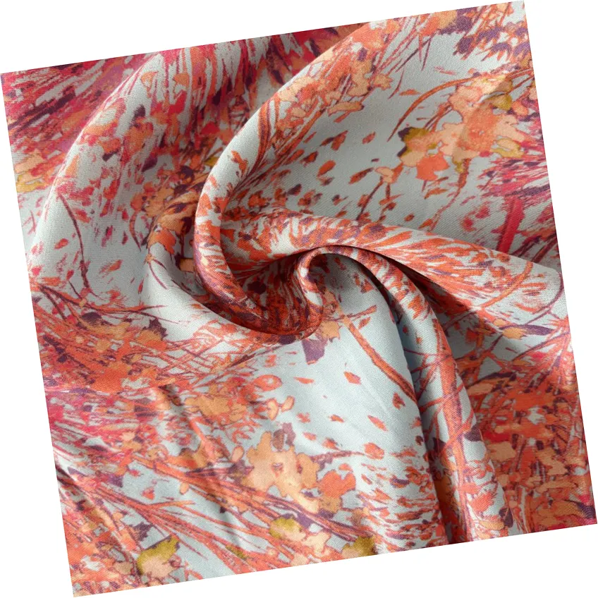 Элегантный красивый практичный Модный Шелковый материал 54 вискоза 46 вискоза из смесовой ткани для одежды Одежда
