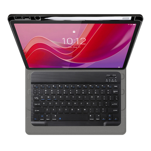 Clavier sans fil Étui <span class=keywords><strong>pour</strong></span> <span class=keywords><strong>tablette</strong></span> <span class=keywords><strong>pour</strong></span> <span class=keywords><strong>Lenovo</strong></span> Tab M11 K11 TB330 Étui en cuir PU fin avec porte-stylo Clavier personnalisé en plusieurs langues - Product Image 5