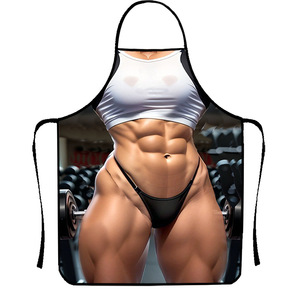 Tablier drôle Super <span class=keywords><strong>Hero</strong></span> Tablier de cuisine Homme Femmes Tabliers Dîner Cuisine Adulte Couple Fête Cuisine Uniforme - Product Image 1