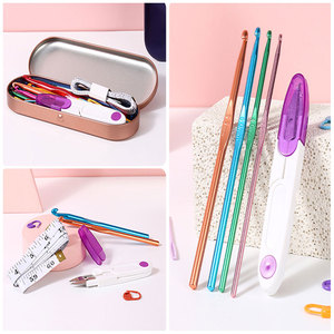 2026 Crochet Needles Set with Storage Case Ergonomic <b>Knitting</b> DIY Hand <b>Knitting</b> Craft Art Tools <b>for</b> <b>Beginners</b> - Product Image 3