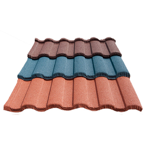 Stone Coated Metal Roof Tiles Roman Style Galvalume Steel Roofing <strong>Sheets</strong> <strong>Waterproof</strong> Building <strong>Materials</strong> - Product Image 4