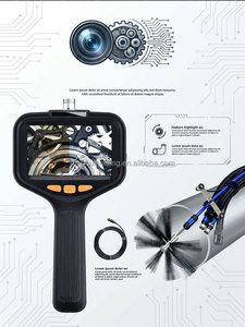 High <b>Power</b> 5 kW Flexible Shaft Cleaning Machine Q30 | Industrial Pipe Tube Equipment 4 <b>Brushes</b> for Heat Boiler - Product Image 6