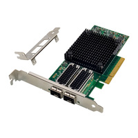 Carte réseau serveur MELLANOX X-4 PCIe X8 double fibre 25G Gigabit Ethernet compatible, interface Mini PCI, adaptateur sans fil externe