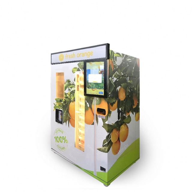 Frozen Yoghurt Mixer Fresh Fruit Smoothie Vending Machine