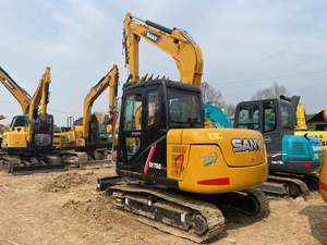 Más vendidos SANY 75-8 todos los terrenos de alta calidad todo áspero terrian buenas condiciones de trabajo en puntos excavadora usada para la venta - Product Image 3