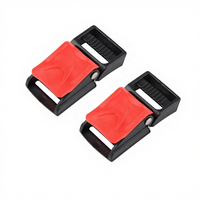 Boucle de déverrouillage rapide réglable pour casque, accessoires de moto