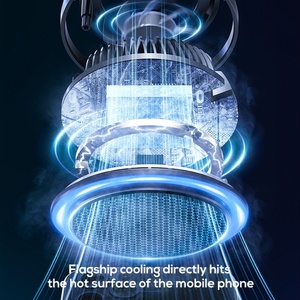 Support de téléphone magnétique sans fil pour voiture Memo GW02 avec chargeur et refroidisseur - Product Image 2