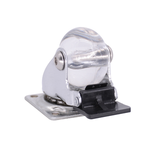 <span class=keywords><strong>Roulettes</strong></span> de 50 mm en polyuréthane pour usage léger, silencieuses, pivotantes, pour meubles et chaises de bureau - Product Image 2