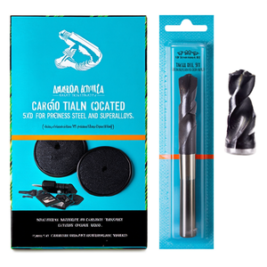 Foret en carbure revêtu de Nano TiAlN 5xD pour l'acier inoxydable et les superalliages - Product Image 2