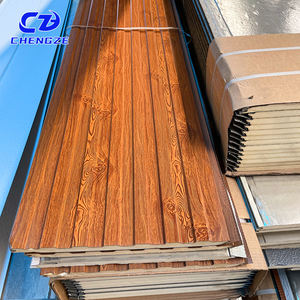 380mm * 16mm Pu Polyuréthane Mur Extérieur Revêtement Extérieur Maison Toit <span class=keywords><strong>Isolation</strong></span> Thermique Panneaux Sandwich Conseil Meilleur Prix - Product Image 2