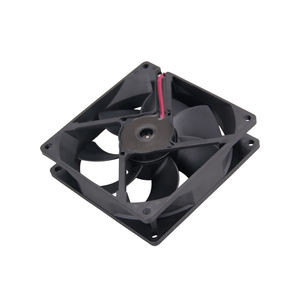 18025 DC12V 24V 48V Промышленный бесшумный вентилятор для шасси 18 см резервный льдомер с большим объемом воздуха пластиковый материал лезвия - Product Image 4