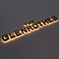 Lettres LED 3D personnalisées de haute qualité pour la publicité, décoration commerciale, façade de magasin, éclairage LED acrylique, alimenté par énergie solaire