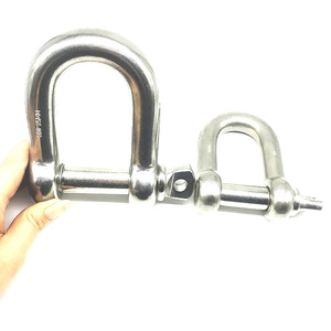 D-còng AISI 304 Vít Pin <span class=keywords><strong>JIS</strong></span> Loại Thép Không Gỉ Ringging <span class=keywords><strong>Dee</strong></span> Còng - Product Image 3