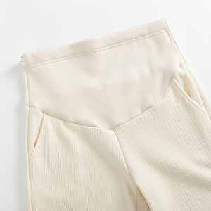 Automne hiver décontracté léger <span class=keywords><strong>grossesse</strong></span> <span class=keywords><strong>pantalon</strong></span> <span class=keywords><strong>ample</strong></span> long <span class=keywords><strong>pantalon</strong></span> de maternité avec leggings larges pour les femmes enceintes - Product Image 5