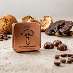 Le supplément fonctionnel de champignon de chocolat de champignon contient la <span class=keywords><strong>concentration</strong></span> d'énergie de crinière de lion de Reishi Cognition et humeur | Végétarien - Product Image 1