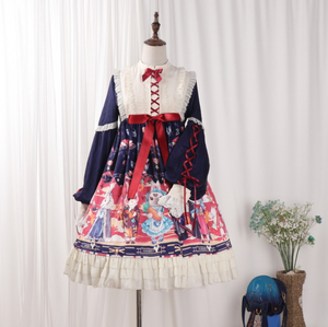 Falda Lolita, Vestido de <span class=keywords><strong>Anime</strong></span> Japonés para Chicas, <span class=keywords><strong>Ropa</strong></span> de Cosplay, Vestido Lolita Gótico - Product Image 4