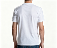 Maßgeschneidertes Hochwertiges Regular-Style 100% Ringgesponnenes Baumwoll-Unisex-T-Shirt, Personalisieren Sie Ihr Logo Rundhals-T-Shirt