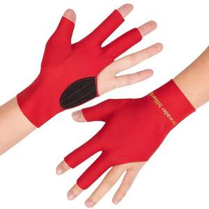 Gants de billard respirants en nylon à <span class=keywords><strong>3</strong></span> doigts, antidérapants, pour le snooker et le billard américain, ambidextres, confortables, accessoires de billard - Product Image 4