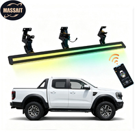 Marchepieds électriques automatiques MASSAIT avec double éclairage pour Ford RANGER T7/T8 2020-2026