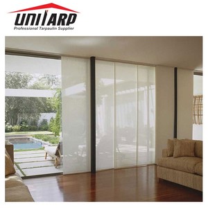 חלון תריסים בד pvc רשת טרפבולין גליל pvc רשת פוליאסטר לתריסים גלילה - Product Image 6