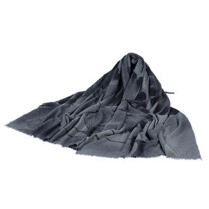 El FMI Ginkgo Biloba imprimir lana cordero hervido bufanda de lana - Product Image 5