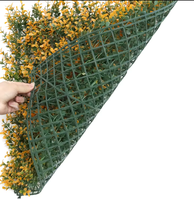 Plante artificielle verte en plastique pour l'extérieur, mur d'herbe pour décorations, Noël, Nouvel An, Thanksgiving, remise des diplômes pour la fête des mères