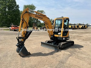 Mini-excavatrice de 3,5 tonnes, excavatrice d'occasion Hyundai R35z-9, matériel de terrassement, machine de construction à vendre - Product Image 3