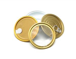 Boîtes dorées en métal et aluminium pour aliments pour animaux domestiques à extrémité ouverte - Product Image 3