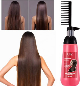 Kustom Pabrik profesional Brazil perawatan rambut Keratin krim pelurus kuat untuk rambut keriting santai - Product Image 1