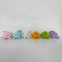Peluches personnalisées sur le thème chinois, six couleurs, en forme de Baozi, en boîte mystère