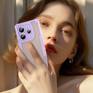 Nhà Máy Bán Sỉ Điện Thoại Bìa Cho Redmi Lưu Ý 14 5G Bán Trong Suốt Frosted Kết Thúc Từ Tùy Chỉnh Điện Thoại Trường Hợp - Product Image 3