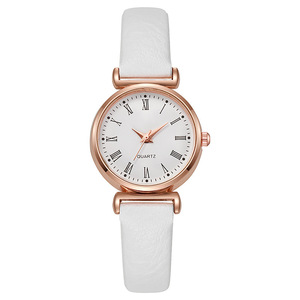 Reloj Mecánico Casual para Hombre con Números Romanos Clásicos y Sencillos, Correa de Cuero, Reloj Analógico Redondo, Relojes de Pulsera - Product Image 3