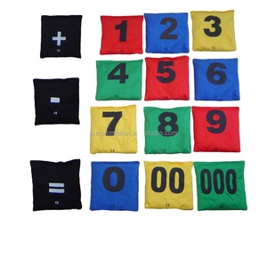 Sac à sable pour enfants, <span class=keywords><strong>jeu</strong></span> <span class=keywords><strong>de</strong></span> <span class=keywords><strong>lancer</strong></span>-sable carré numérique, pour la <span class=keywords><strong>maternelle</strong></span>, nouvelle collection 2020 - Product Image 2