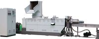 Machine de recyclage et de granulation de films Greenlandplast PP PE avec agglomérateur