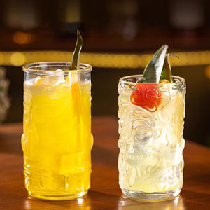Tazas Tiki hawaianas de diseño creativo de alta calidad, copas Tiki de copa de cóctel <span class=keywords><strong>Tropical</strong></span>, copa de champán Martini para Bar - Product Image 3