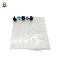 Sac personnalisé 3l dans une boîte Produit de nettoyage Sac transparent dans une boîte Sac de produits chimiques transparent de 5L dans une boîte