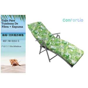 Tappetino da Spiaggia in Cotone Intrecciato TUMBONA 55*180*8CM-5 con Cuscini e Poggiatesta in Spugna - Product Image 2