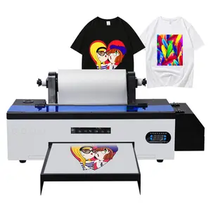 Pencetak Inkjet Dtf harga murah ukuran A3 Tiongkok Tshirt kain tekstil Transfer panas R2000 Printer Dtf Digital