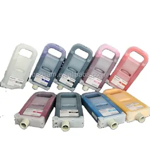 12 renk mürekkep tankı iPf8000 iPf9000 Premium renk uyumlu mürekkep Canon için kartuş yazıcı