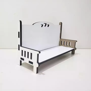 Material <span class=keywords><strong>MDF</strong></span> sublimación espacios en blanco bancos marco de fotos para regalos de decoración del hogar conmemorativos - Product Image 5