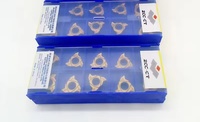 ZCC RT16.01W-G60P YBG201 Carbide Turning Tool Insert Square Shape for Efficient External Thread Turning