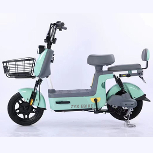 Bicicleta Eléctrica Premium de 2 Plazas, 48V 12Ah 350W, con Energía Solar - Product Image 4